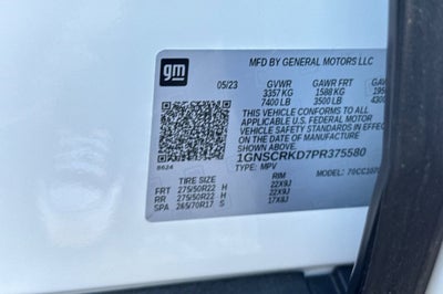 2023 Chevrolet Tahoe RST