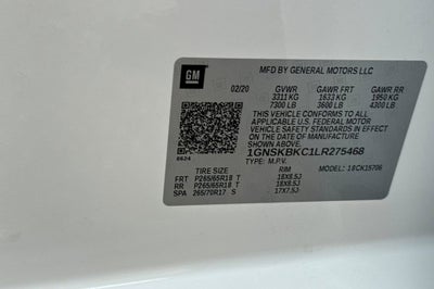 2020 Chevrolet Tahoe LT