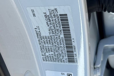 2022 Honda Accord Hybrid Touring