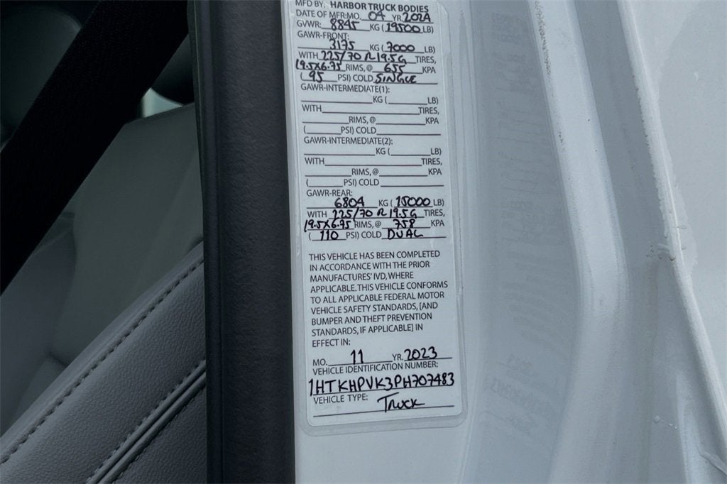 2023 Chevrolet Silverado 5500 HD Work Truck