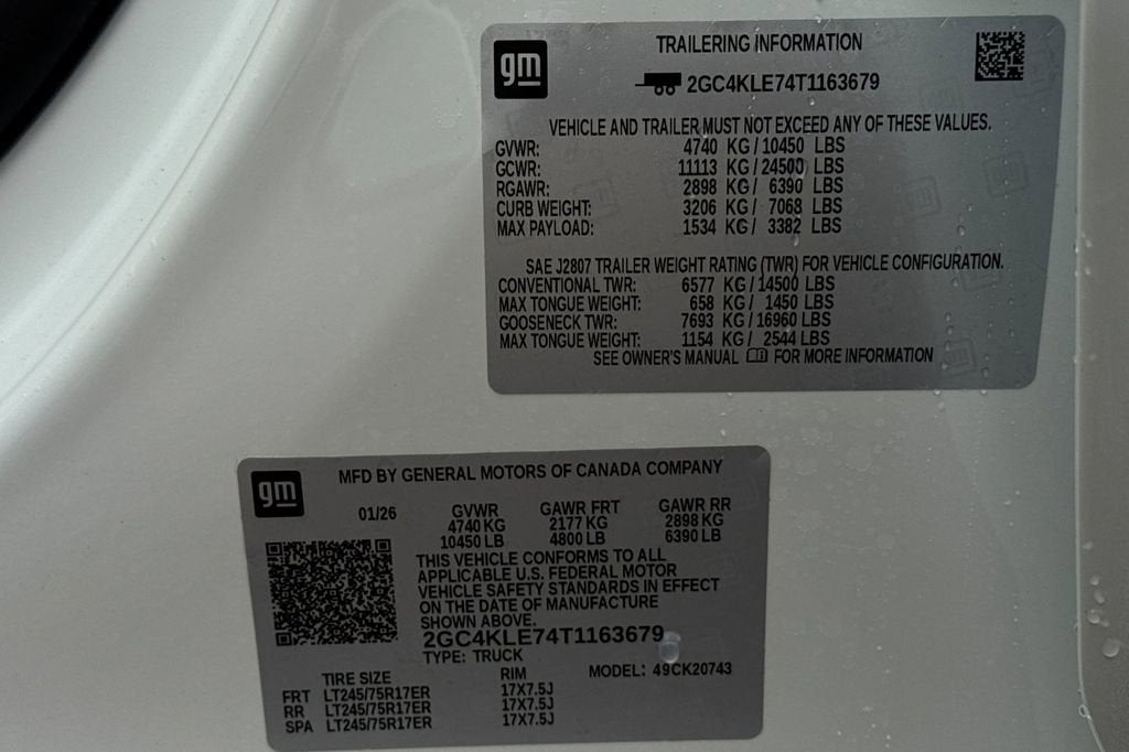 2026 Chevrolet Silverado 2500 HD WT