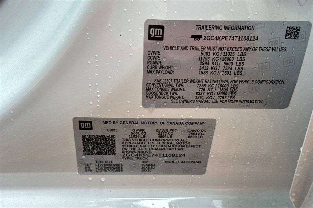 2026 Chevrolet Silverado 2500 HD LTZ