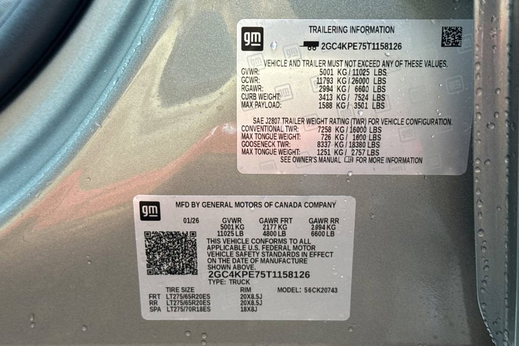 2026 Chevrolet Silverado 2500 HD LTZ