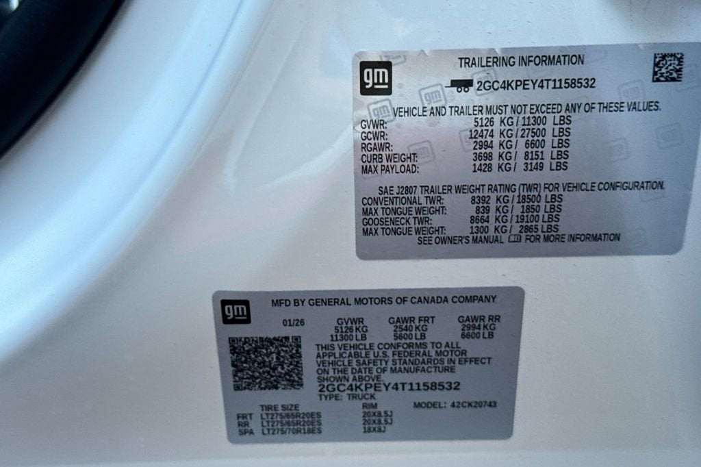 2026 Chevrolet Silverado 2500 HD LTZ