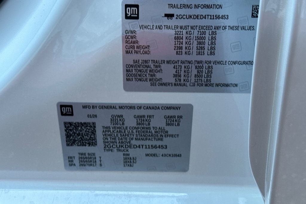 2026 Chevrolet Silverado 1500 LT