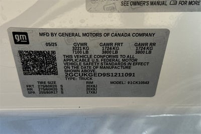 2025 Chevrolet Silverado 1500 LTZ