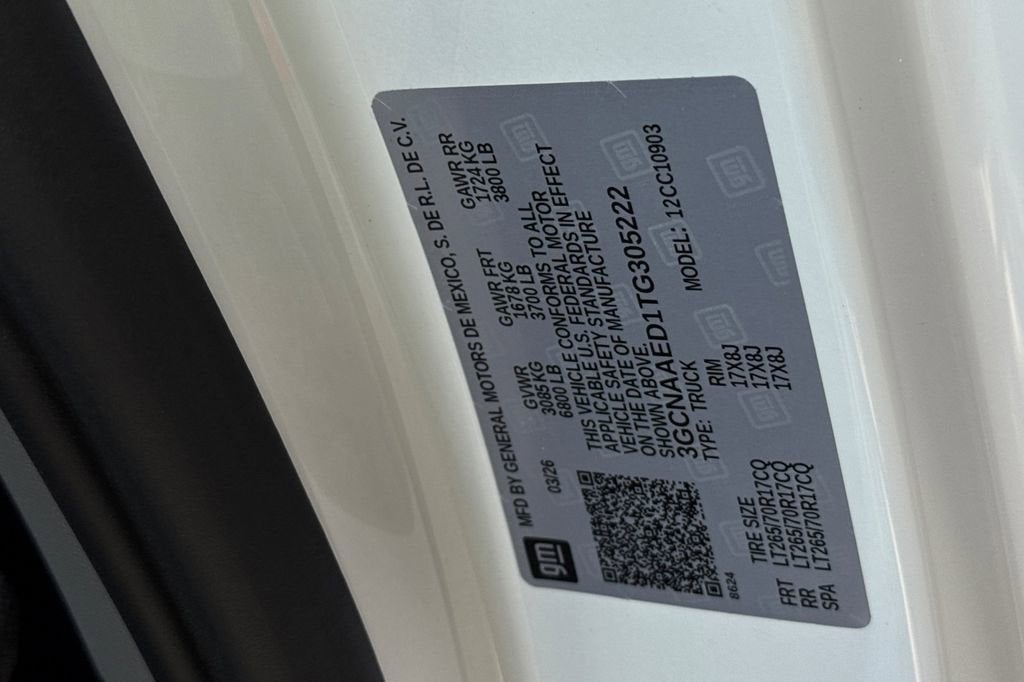 2026 Chevrolet Silverado 1500 WT