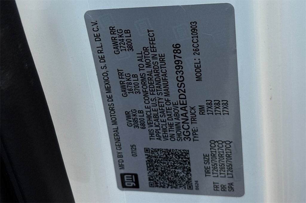 2025 Chevrolet Silverado 1500 WT