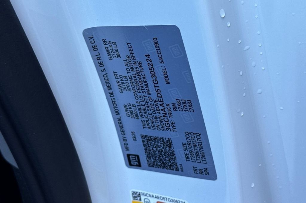 2026 Chevrolet Silverado 1500 WT