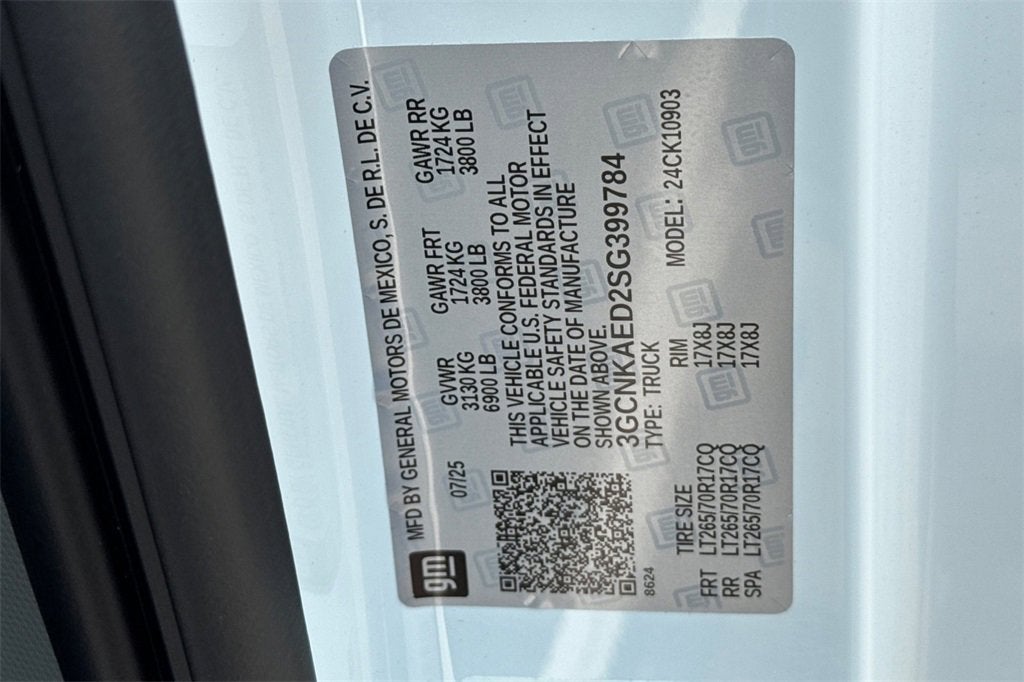 2025 Chevrolet Silverado 1500 WT