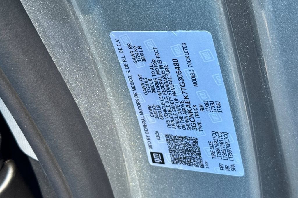 2026 Chevrolet Silverado 1500 WT