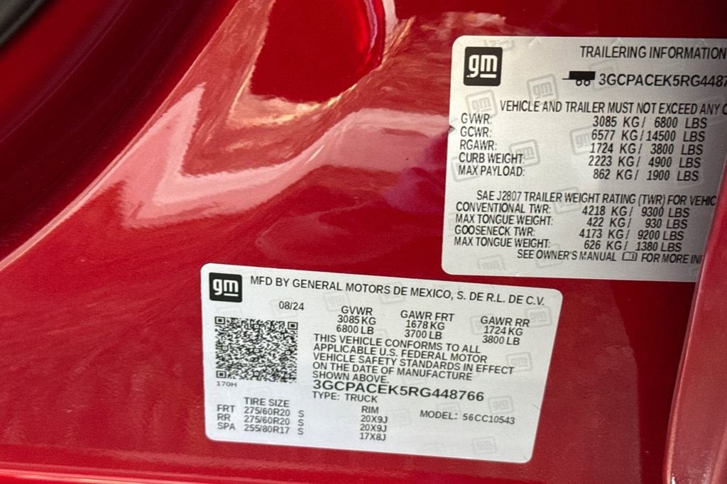 2024 Chevrolet Silverado 1500 LT