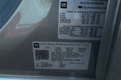 2023 Chevrolet Silverado 1500 Custom Trail Boss