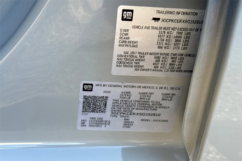 2025 Chevrolet Silverado 1500 Custom Trail Boss