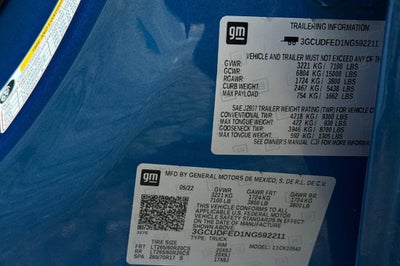 2022 Chevrolet Silverado 1500 LT Trail Boss