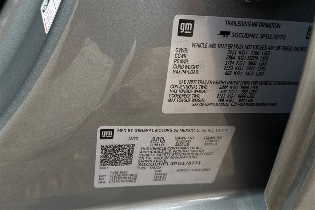 2023 Chevrolet Silverado 1500 ZR2