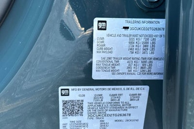 2026 Chevrolet Silverado 1500 Custom Trail Boss