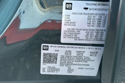 2026 Chevrolet Silverado 1500 Custom Trail Boss