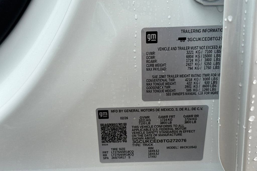 2026 Chevrolet Silverado 1500 Custom Trail Boss