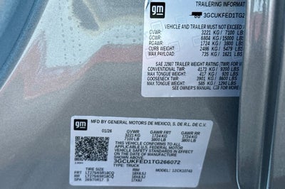 2026 Chevrolet Silverado 1500 LT Trail Boss