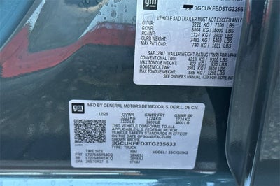 2026 Chevrolet Silverado 1500 LT Trail Boss