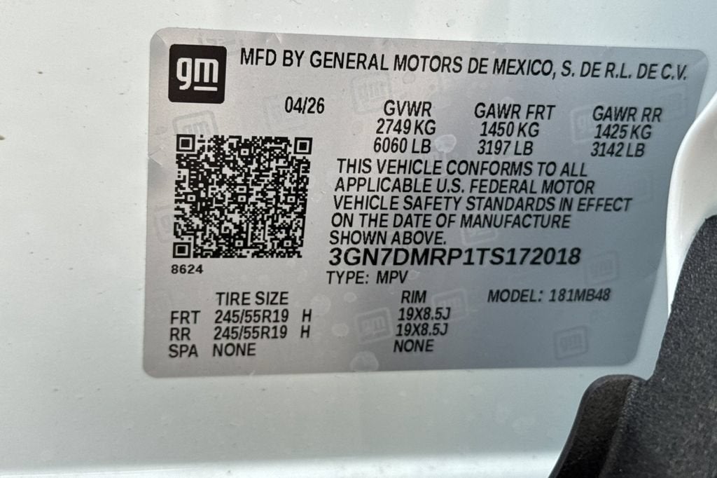 2026 Chevrolet Equinox EV LT