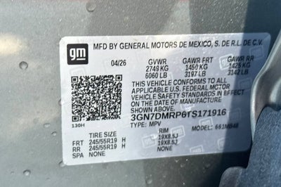 2026 Chevrolet Equinox EV LT
