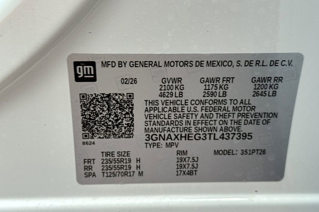 2026 Chevrolet Equinox LT