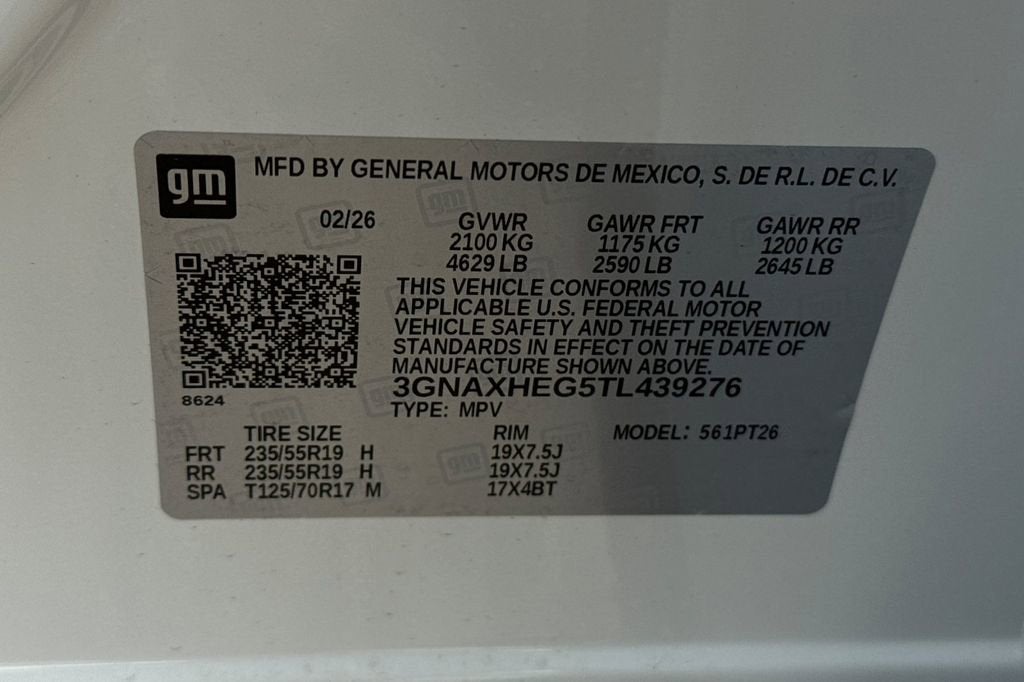 2026 Chevrolet Equinox LT