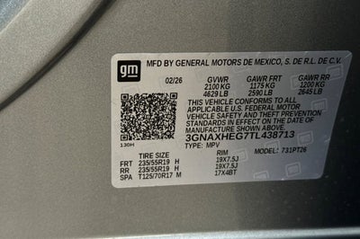 2026 Chevrolet Equinox LT