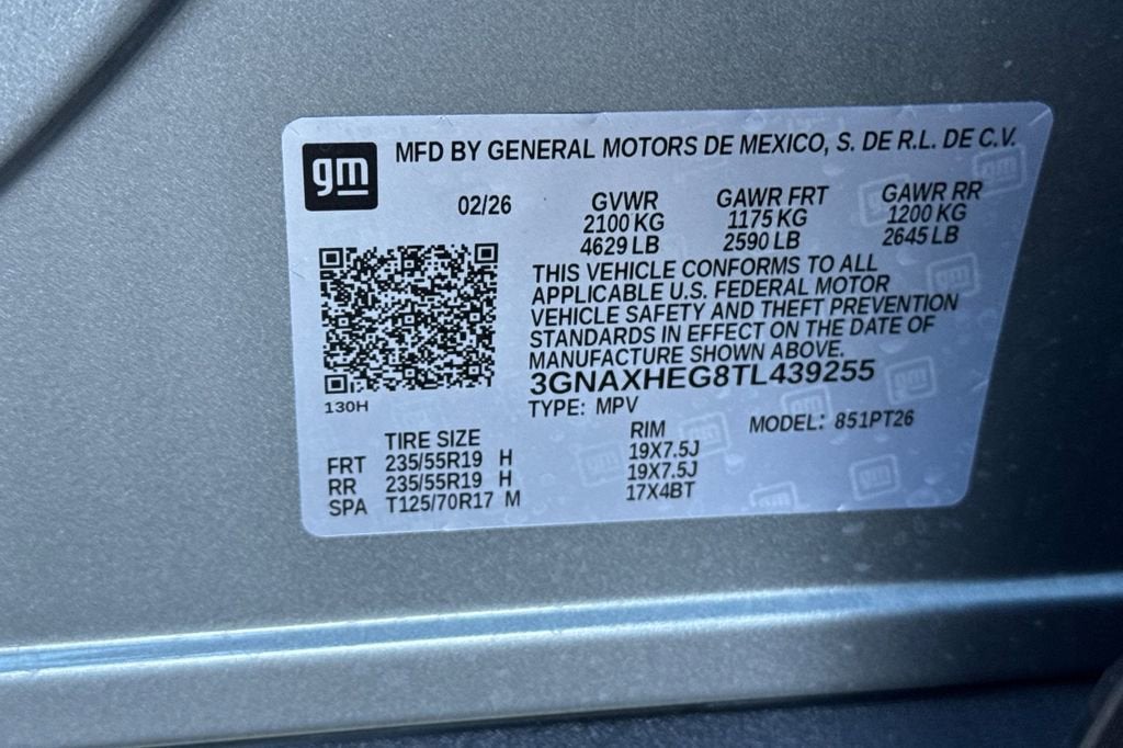 2026 Chevrolet Equinox LT