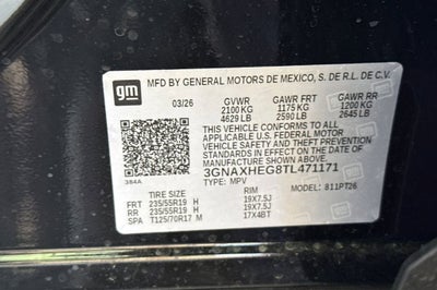 2026 Chevrolet Equinox LT