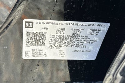 2026 Chevrolet Equinox RS