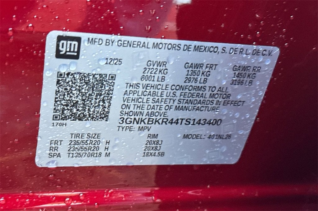 2026 Chevrolet Blazer RS