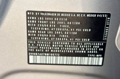 2022 Volkswagen Tiguan SE R-Line Black
