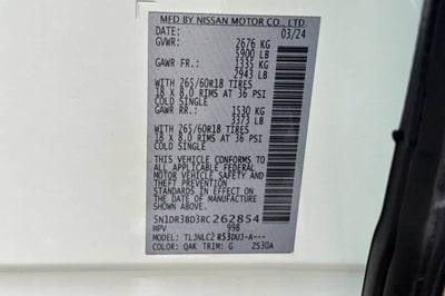 2024 Nissan Pathfinder Rock Creek