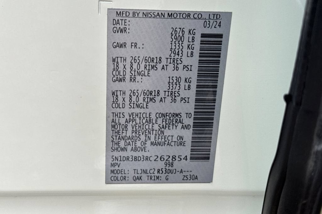 2024 Nissan Pathfinder Rock Creek