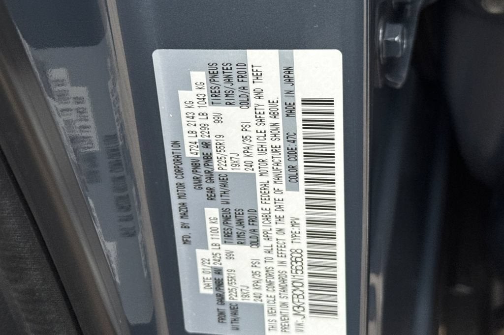 2022 Mazda Mazda CX-5 2.5 S Carbon Edition