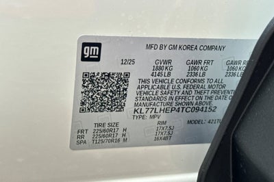 2026 Chevrolet Trax LT