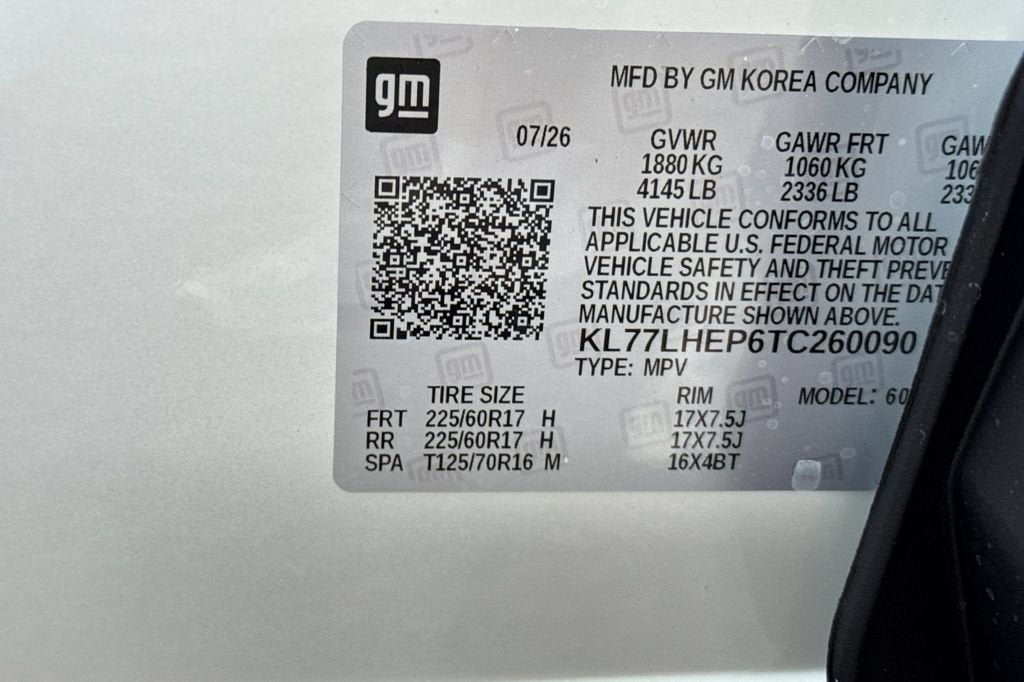 2026 Chevrolet Trax LT