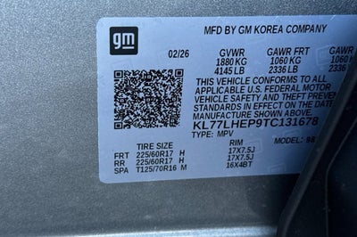 2026 Chevrolet Trax LT