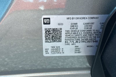 2024 Chevrolet Trax 2RS