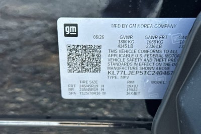 2026 Chevrolet Trax 2RS