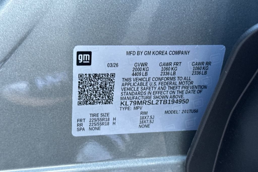 2026 Chevrolet Trailblazer LT