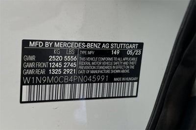 2023 Mercedes-Benz EQB EQB 250+
