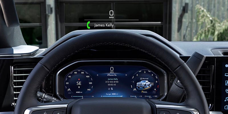 Luxurious interior of the 2026 Chevrolet Silverado 1500 with premium materials, spacious seating, and ample cargo space, designed for comfort and utility in Buellton, CA.