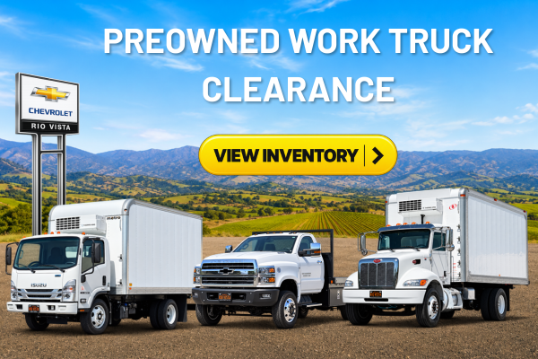 Used Work Truck Clearance